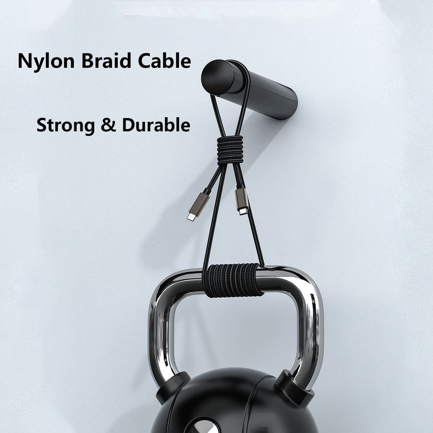 USB C to USB C 3.2 Gen 2 Braided Cable 240W for Macbook