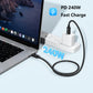 Thunderbolt 4 Cable for Lenovo ThinkPad X1 Yoga Legion - 40Gbps 8K 240W