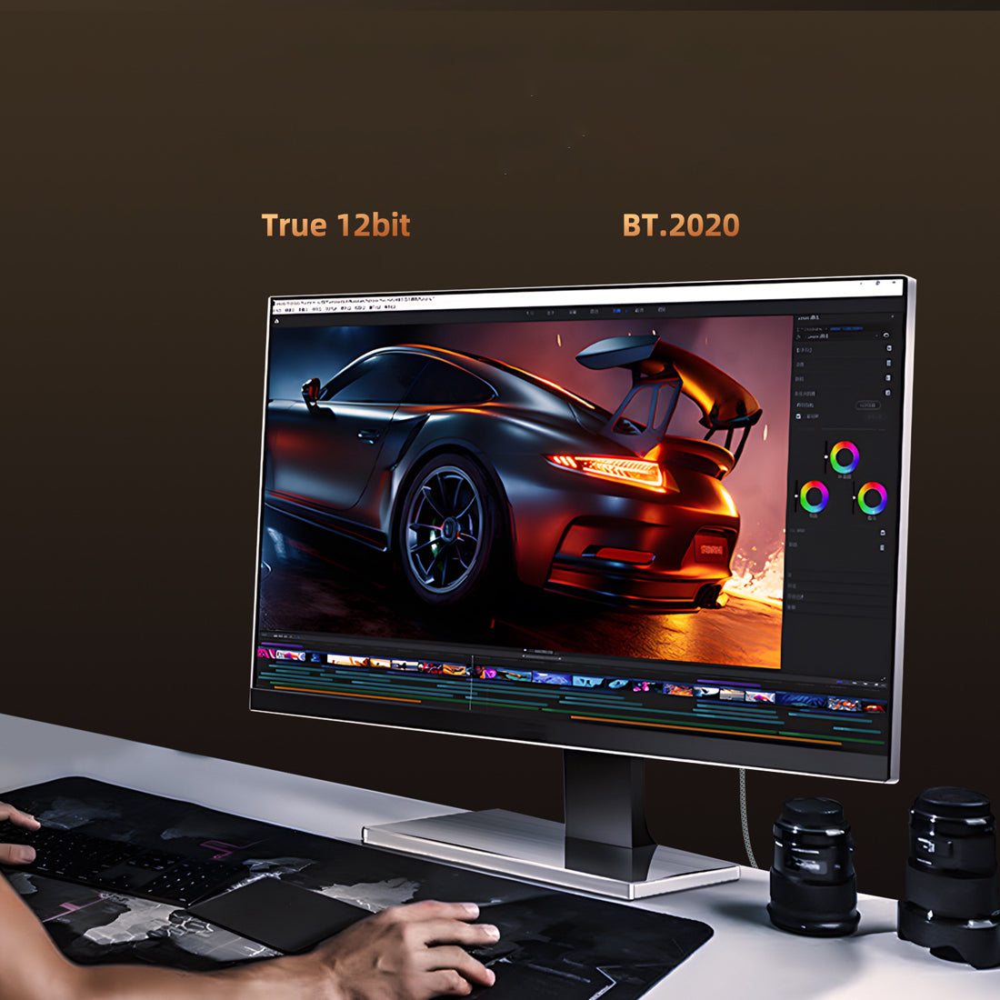 Pocxwa 4K 240HZ HDMI 2.1 Cable, 48Gbps Ultra High Speed Braided Cord