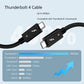 Thunderbolt 4 Cable for MacBook Pro/Air & Lenovo ThinkPad - 40Gbps 8K 240W
