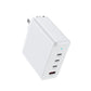 100W USB-C GaN Charger 4-Port Foldable - 3C1A Laptop Charger for MacBook Pro, Dell XPS