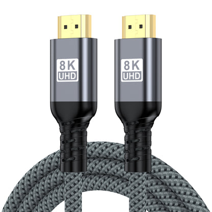 Pocxwa 4K 240HZ HDMI 2.1 Cable, 48Gbps Ultra High Speed Braided Cord