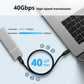 Thunderbolt 4 Cable for Lenovo ThinkPad X1 Yoga Legion - 40Gbps 8K 240W