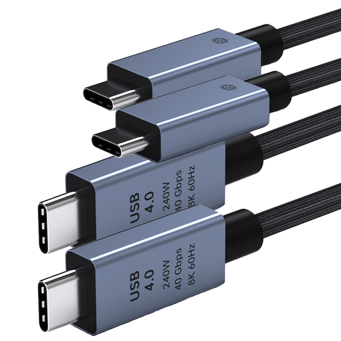 Pocxwa USB 4.0 240W Type-C to Type-C Cable Compatible with HP Spectre Series