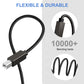 USB 2.0 A Male to B Male Braided Printer Cable - High-Speed Printer Cable Compatible with HP, Canon, Epson, Brother