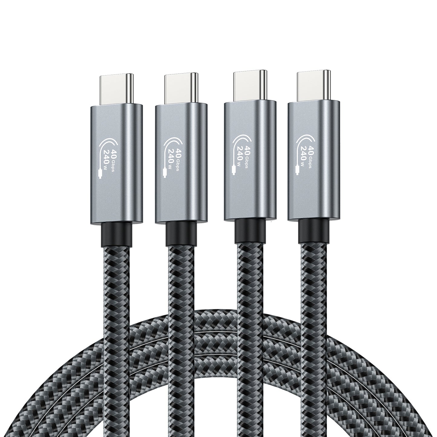 Pocxwa USB 4 Cable 240W Charger Cord Compatible with MacBook Pro