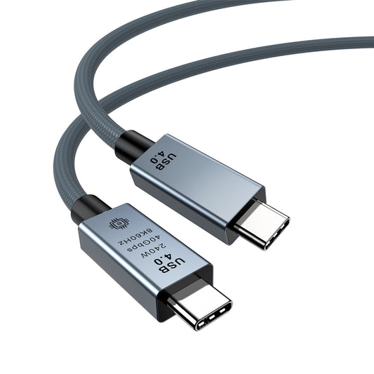 USB 4.0 240W 8K Type-C to Type-C Cable for Macbook Pro
